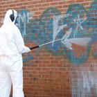 Graffiti Removal from Wall